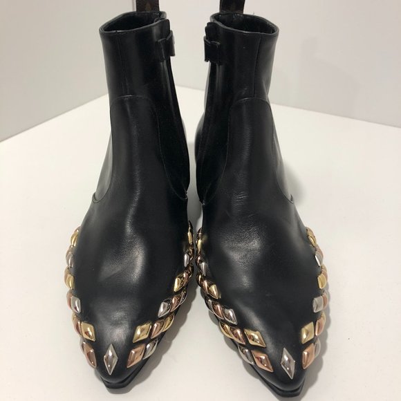 Louis Vuitton Gold rush Stud Ankle Boots - Picture 2 of 6